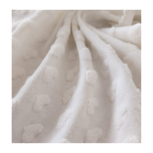 Premium Soft 240gsm Jacquard 80% Cotton 20% Poly <b>Knitted</b> Terry Fabric - Product Image 2