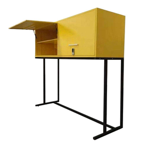 Heavy-Duty Metal Vehicle Hood <b>Storage</b> Case with Compact Design for Garage & Outdoor Parking <b>Storage</b> Use - Product Image 1