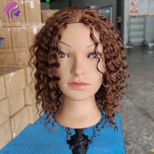 Tête de poupée du collège, 14 pouces, vraie chevelure de mannequin ample et bouclée avec <span class=keywords><strong>des</strong></span> cheveux <span class=keywords><strong>pour</strong></span> coiffeurs de formation - Product Image 4