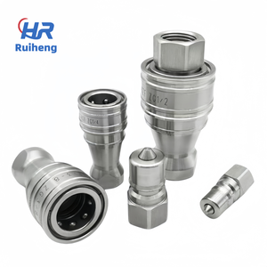 Conector rápido hidráulico de alta temperatura y alta presión de acero inoxidable KZF - Product Image 2