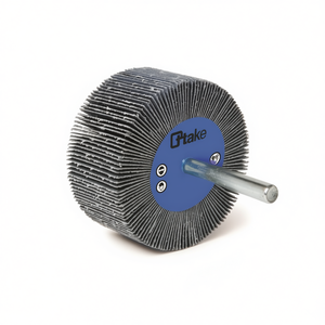 TTAKE Take Roue à lamelles abrasives 30x15 mm avec tige de 6 mm pour le meulage et le polissage des métaux - Product Image 2