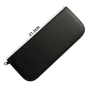 กระเป๋าใส่กรรไกรตัดผมสำหรับช่างทำผมมืออาชีพ  แบบหนังเดี่ยว สำหรับเก็บกรรไกร หวี และอุปกรณ์ต่างๆ ในร้านตัดผม - Product Image 5