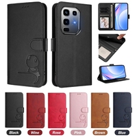 Étui portefeuille en cuir PU pour Infinix Smart 10 Plus GT 30 Pro NOTE 50S Hot 50 Pro 5G 4G 50X 50I Flip Stand Phone Cover