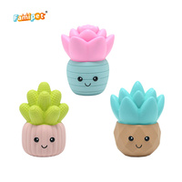 Famipet Fabricant Personnalisé En Gros Nouvelle Arrivée Succulent En Pot Conception Grinçant Latex Chien Jouet Pet Squeak Jouet