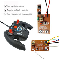 Module de télécommande électronique à quatre voies 27M, carte de transmission et de réception, pièces en caoutchouc, ensemble complet, accessoires de voiture