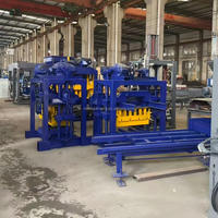 Machine semi-automatique hydraulique pour blocs creux 4-40 avec pompe pour la construction routière et de bâtiments