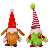 Jouet en peluche de noël Grinch Rudolph, poupée sans visage, cadeau de noël, décoration de fête, décoration de Table à la maison, nouvelle collection 2023