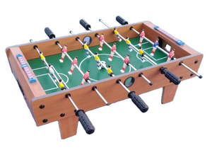 Mesa de Futbolín de Madera Miniatura, Portátil, de Operación Manual, Juguete de Fútbol de Mesa para Niños, Familia, Fiestas en Interiores, Entretenimiento - Product Image 3