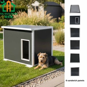 Perrera <span class=keywords><strong>Perros</strong></span> Buena calidad Jaula impermeable para mascotas Perrera Cabina prefabricada para uso de <span class=keywords><strong>perros</strong></span> grandes al aire libre Producto para mascotas grande Casa para <span class=keywords><strong>perros</strong></span> al aire libre - Product Image 3