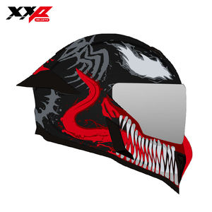 Casques de moto intégraux NEUFS avec grand spoiler, double visière, boucle à dégagement rapide, tailles S-XXL, XXP KONG FRENZY DOT ABS - Product Image 5