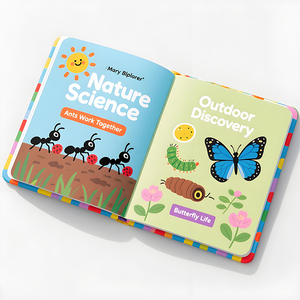 Vente en gros de livres d'histoires pour enfants en <span class=keywords><strong>anglais</strong></span>, éducatifs et d'apprentissage précoce, pour bébés et jeunes enfants, à couverture rigide, pour <span class=keywords><strong>l</strong></span>'heure du coucher, impression de livres - Product Image 5