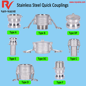 Joint rapide de haute qualité en acier inoxydable 316 filetage femelle raccords de tuyauterie en coulée de précision AType de coulée de haute qualité - Product Image 5