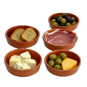 Bol à tapas en terre cuite en céramique de vente chaude bol à fromages assortis, olives, bol à marinade, bol à légumes, bol à pâtisseries - Product Image 4