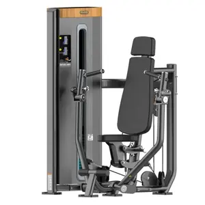 Gym Equipment Sitting Pin Loaded Chest Press Machine Cable Steel Exercise Selectorized Fitness Vertical Seated