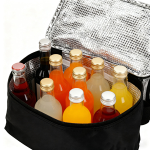 Ngoài trời đa chức năng cách nhiệt thực phẩm lưu trữ cách nhiệt ăn trưa Túi lạnh dã ngoại bãi biển freezablecooler túi đóng gói túi lưới - Product Image 6