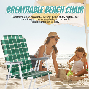 شبكة شبكة ويب خفيفة الوزن قابلة للطي في الهواء الطلق للتخييم في الحديقة مع حزام كتف PP - Product Image 2