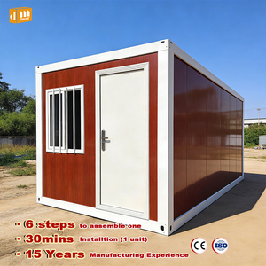 Dreammaker estensibile facile da installare case container flat pack di lusso da 20 piedi in vendita case prefabbricate moderne - Product Image 3