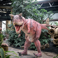 Costume de dinosaure réaliste Animatronic 3D personnalisé pour les activités du centre commercial parc à thème Plaza parc d'attractions