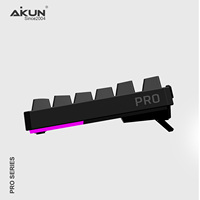 Clavier Gaming Mécanique Aikun GX987WR 87 Touches Sans Fil TKL Programmable Rétroéclairage RGB Commutateurs Hot Swappable Plein Macro