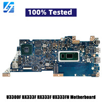 Carte mère d'ordinateur portable UX333FN pour ASUS ZenBook UX333F U3300F BX333F RX333F UX333FN carte mère avec processeur I3 I5 I7 100% Tests OK Stk