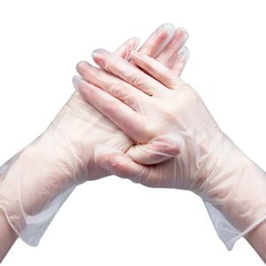 100 pièces/boîte Gants en vinyle résistants à l'huile, résistants aux produits chimiques, imperméables, 3,5 mil, sans poudre, transparents, jetables, en PVC, <span class=keywords><strong>pour</strong></span> mécaniciens - Product Image 1