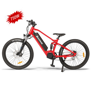 Bicicleta Eléctrica Accolmile con Suspensión Completa, Motor <span class=keywords><strong>Bafang</strong></span> de 750w, Gran Autonomía, Bicicleta Eléctrica con Motor Central, Almacén en la UE - Product Image 1