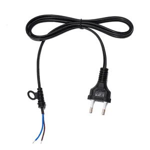 Kabel Daya standar Brasil 2 Pin listrik 220V 12A kualitas Superior