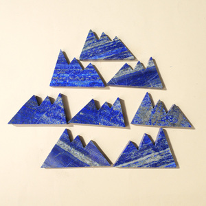 Ornement de pointe en <span class=keywords><strong>lapis</strong></span>-<span class=keywords><strong>lazuli</strong></span> naturel sculpté à la main, poli, pour la décoration intérieure et le Feng Shui (vente en gros) - Product Image 3