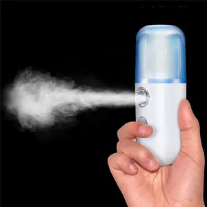 Oplaadbare Handheld Gezicht Nano Mini Mist Spuit Facial Steamer Handige Ultrasone Luchtbevochtiger Water Alcohol Mist Apparaat Dispenser