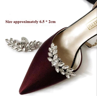 Vente directe d'usine, breloques détachables pour chaussures, clips pour chaussures, accessoires pour chaussures, ornements décoratifs en strass