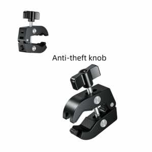 Soporte de Manillar de Aleación de Aluminio Resistente al Agua con Abrazadera Fuerte de 17 mm/25 mm Compatible con RAM, Base de Abrazadera para Tubo con Rótula de 1 Pulgada - Product Image 3