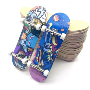 <span class=keywords><strong>Finger</strong></span> Skateboards en érable de 30 mm, fabriqués à la main, personnalisables, disponibles en OEM, pour collection - Product Image 6