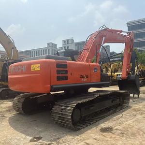 Excavatrice sur chenilles hydraulique d'occasion Hitachi ZX240 de 24 tonnes d'origine japonaise avec moteur Isuzu, pompe et roulement à vendre - Product Image 5