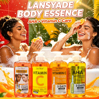 Essence hydratante et éclaircissante pour le corps à la vitamine C & E, à l'acide kojique, à la papaye et à la tomate, marque propre, naturelle et biologique, 500 ml, effet éclaircissant en 3 jours
