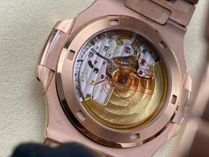 Reloj Mecánico de Lujo, Super Calidad, Resistente al Agua, 40mm, Fábrica DDF, Movimiento ETA 324, 5711, 141g, Oro Rosa, Blanco, PP - Product Image 6