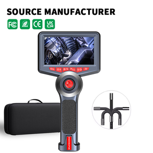 4 Way 6.2mm Lens Automotive Borescope 4.5" IPS LCD Car Inspection Machine Endoscope Camera Rotation automotive <b>diagnostic</b> <b>tool</b> - Product Image 1