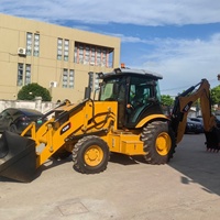 Miniexcavadora CAT420F Usada al 95% con Retroexcavadora y Cargador Frontal, Retroexcavadora Cat420 Usada en Venta