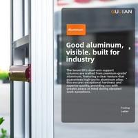Échelle télescopique moderne en alliage d'aluminium épaissi, 8 mètres, pour escalade, capacité 150 kg, pour travaux d'ingénierie et appartements