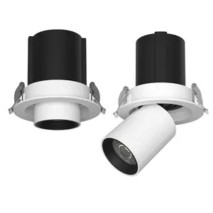 6W 12 W 25W 12 Watt luce LED Down con luce stretch spot regolabile ct Tuya dali 1-10V triac illuminazione spot dimmerabile