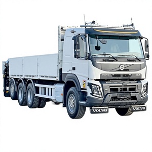 Camion Pesante Vol-vo FMX 460 8x4 Bianco con Gru HIAB-X HI PRO 302 EP-5 - Product Image 1
