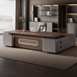 Meilleur prix, mobilier de bureau en bois de luxe en forme de L, table de bureau pour chef, table de direction, table de conférence pour manager - Product Image 6