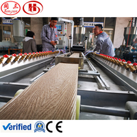 Maquinaria de madera plástica/máquina de fabricación de madera plástica/máquina de extrusión wpc