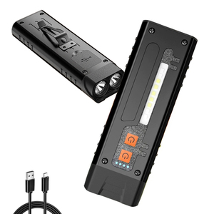 Có Thể Sạc Lại Clip Trên Túi Mỏng <span class=keywords><strong>LED</strong></span> Làm Việc Ánh Sáng Cho Cắm Trại Khẩn Cấp Xách Tay Siêu Sáng Phẳng Edc <span class=keywords><strong>Torch</strong></span> Đèn Pin Không Thấm Nước - Product Image 1