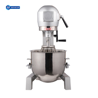 Mélangeur à pâte électrique automatique commercial de type planétaire, 20L, haute productivité, vente directe d'usine