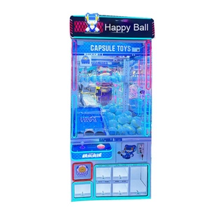 Nueva Máquina de Videojuegos de Atrapar Bolas Happy 2025, con Pantalla Táctil en Inglés, Gabinete de Exhibición, Caja Sorpresa, Máquina Gacha de Regalos de Ciudad, 1 Año de Garantía - Product Image 2