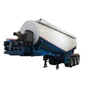 Semirremolque de cemento a granel, camión remolque de 35-65m3, 50 toneladas, novedad en venta