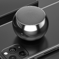 Enceinte sans Fil Portable Multicolore Mini Ronde avec Basses Puissantes