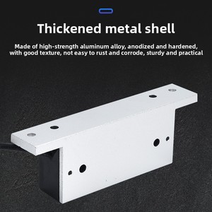 Cerradura Electromagnética Mini DFD de 60KG, 12V/24V, Metal Galvanizado en Zinc para Armarios, Puertas, Ventanas y Salas de <span class=keywords><strong>Escape</strong></span> - Product Image 4