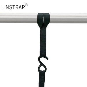 Liniu tùy chỉnh 1 inch Cam khóa <span class=keywords><strong>Tie</strong></span> xuống dây đai với mùa xuân Móc khóa dây đeo cho vận chuyển và xe tải - Product Image 2