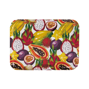 Bandejas <span class=keywords><strong>de</strong></span> plastico décorations <span class=keywords><strong>de</strong></span> <span class=keywords><strong>table</strong></span>, plateau <span class=keywords><strong>de</strong></span> <span class=keywords><strong>service</strong></span> alimentaire en plastique mélamine bon marché en vrac - Product Image 4